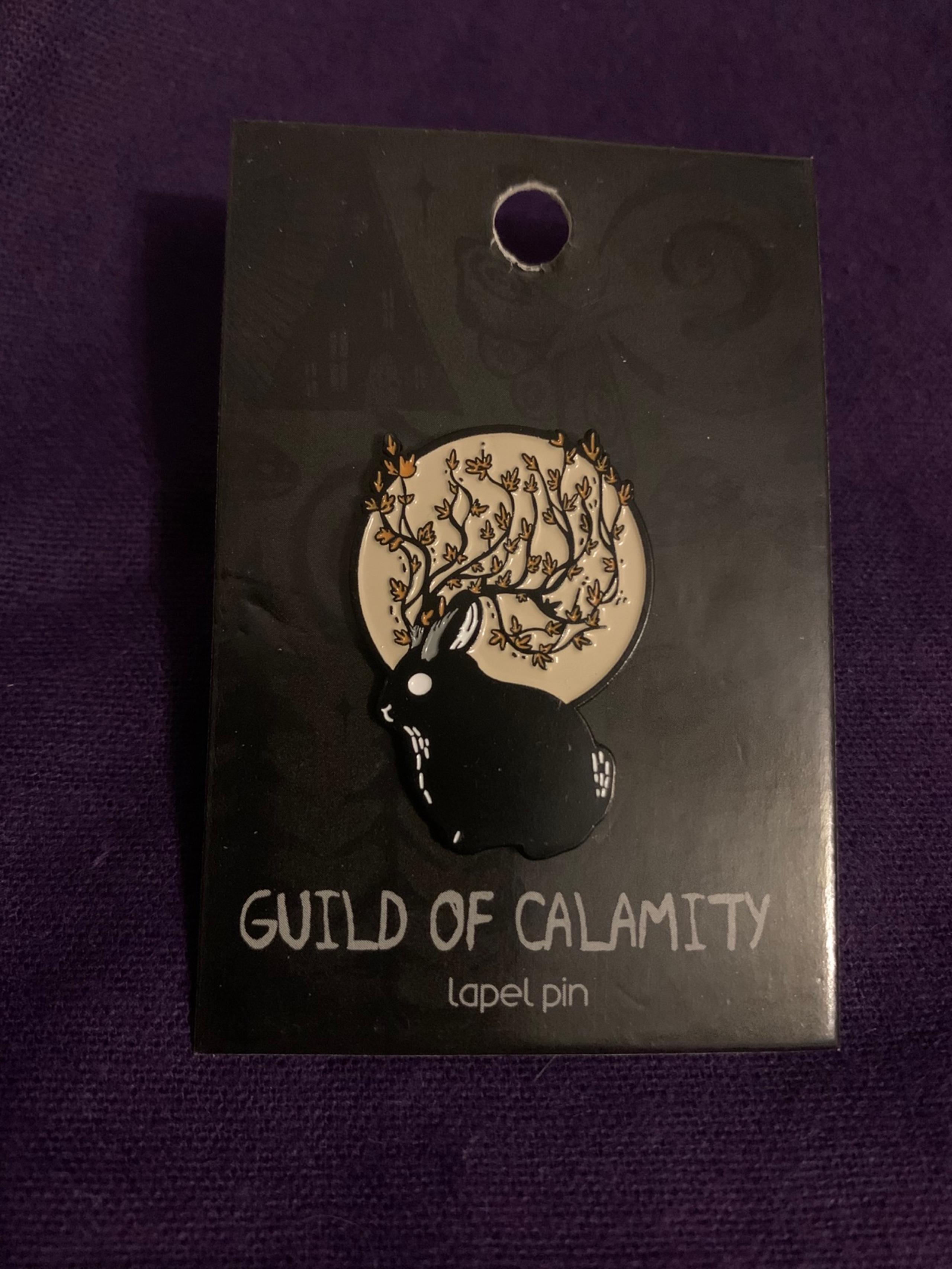 Guild of calamity enamel pin