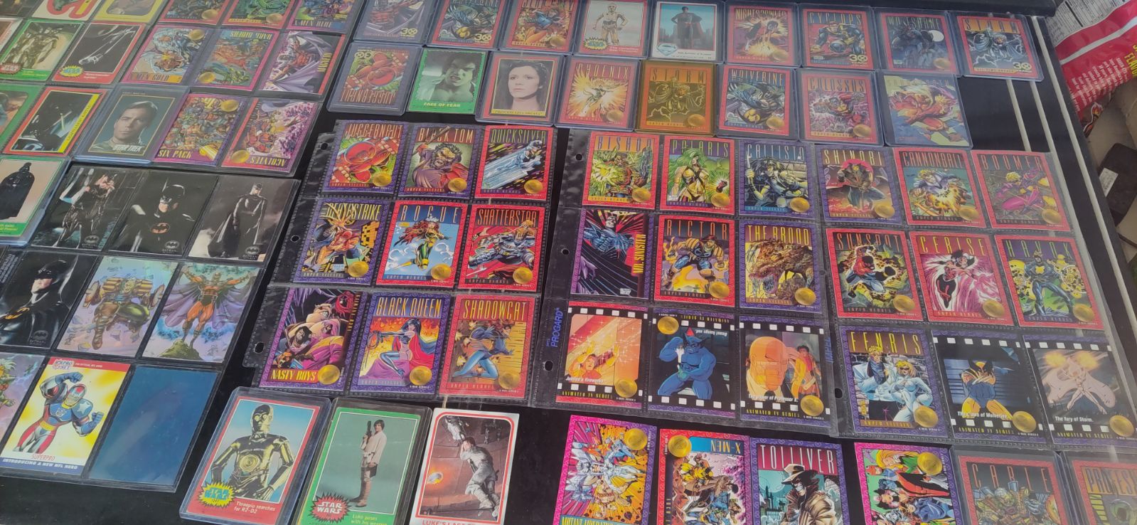 Trading cards Star Wars and many others