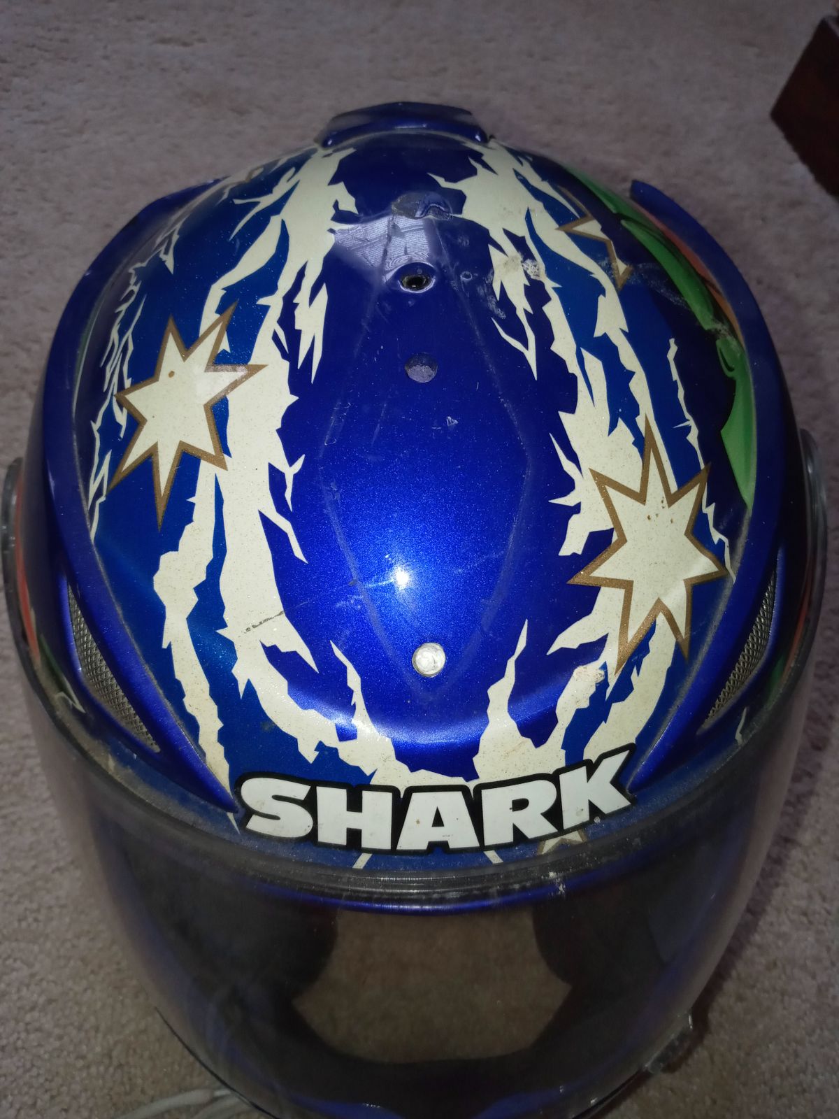 Shark s500 air motorcycle helmet