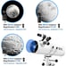 Astronomical Reflector Telescope for Adults high powered,150mm Apertur