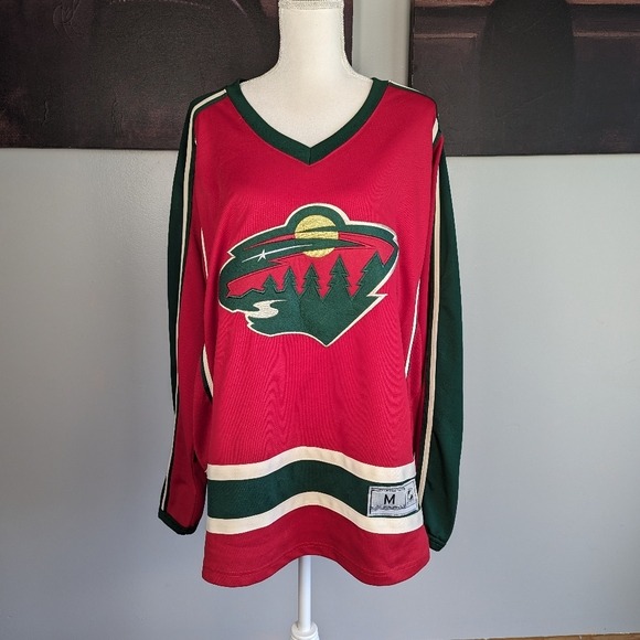 Unisex size medium Minnesota Wild jersey