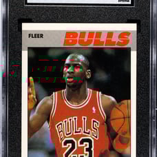 1987-88 Fleer Michael Jordan SGC 7