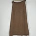 American South Side Alpaca Knit Maxi Skirt Pull On Brown Drawstring Size S
