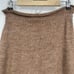 American South Side Alpaca Knit Maxi Skirt Pull On Brown Drawstring Size S