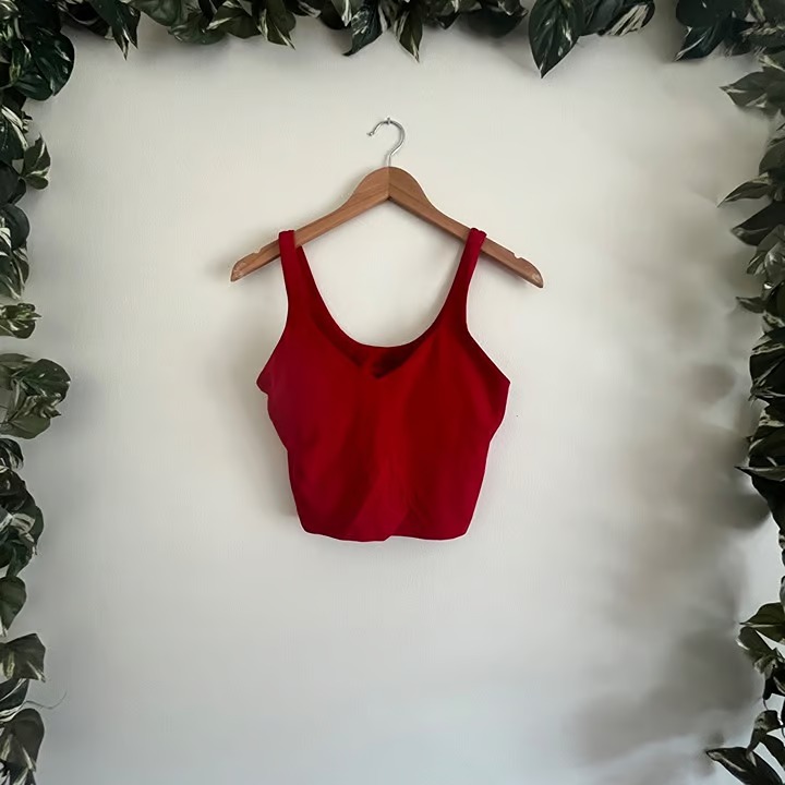 Lululemon align tank top dark red size 2