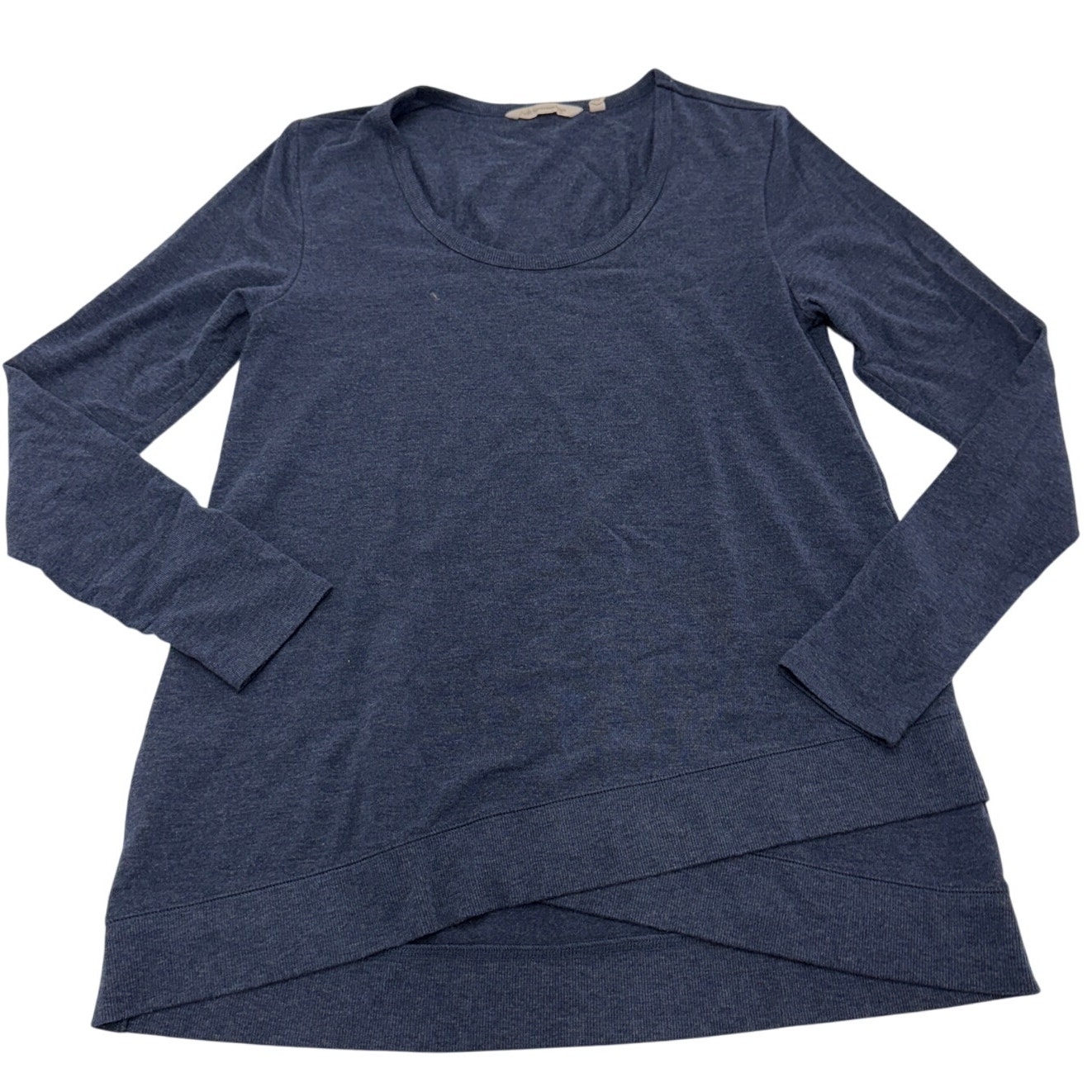 Soft Surroundings Sweater Womens X Small Blue Chelsea Knit Tunic