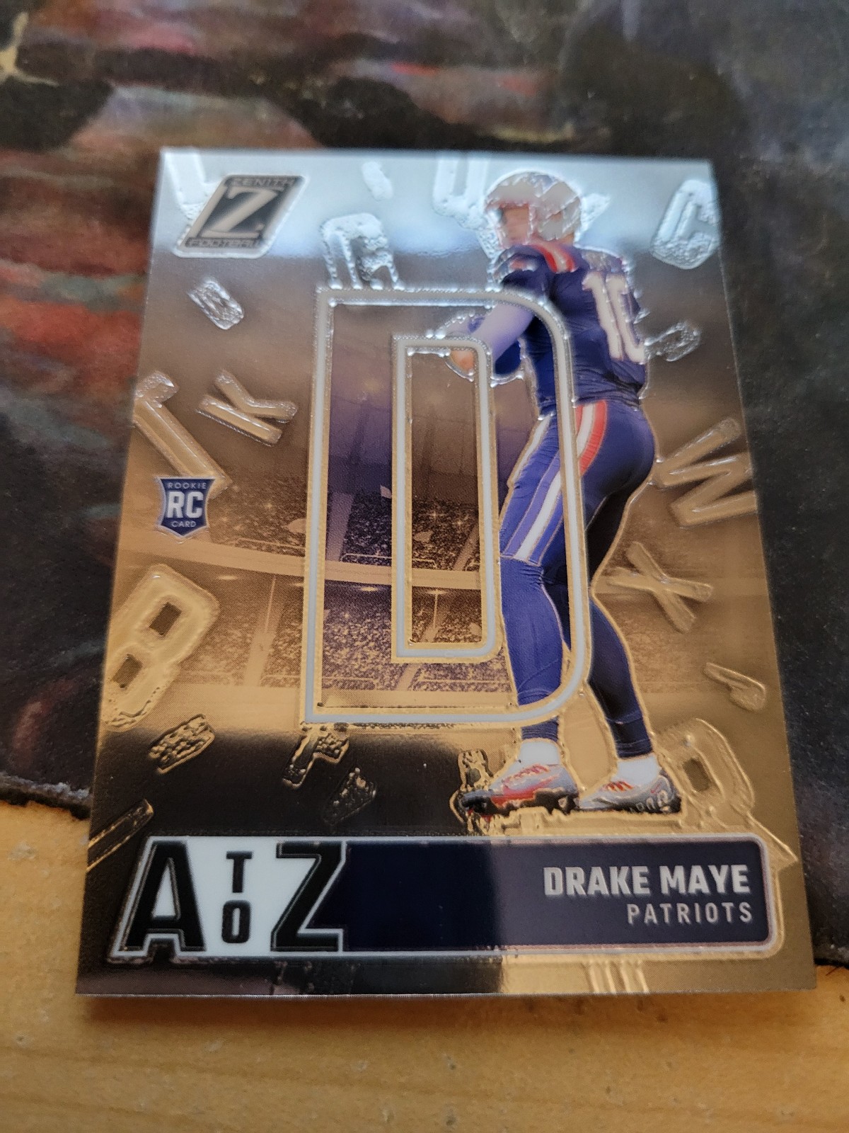 2024 Zenith Case Hit A to Z SSP Drake Maye D New England Patriots Rookie Card RC