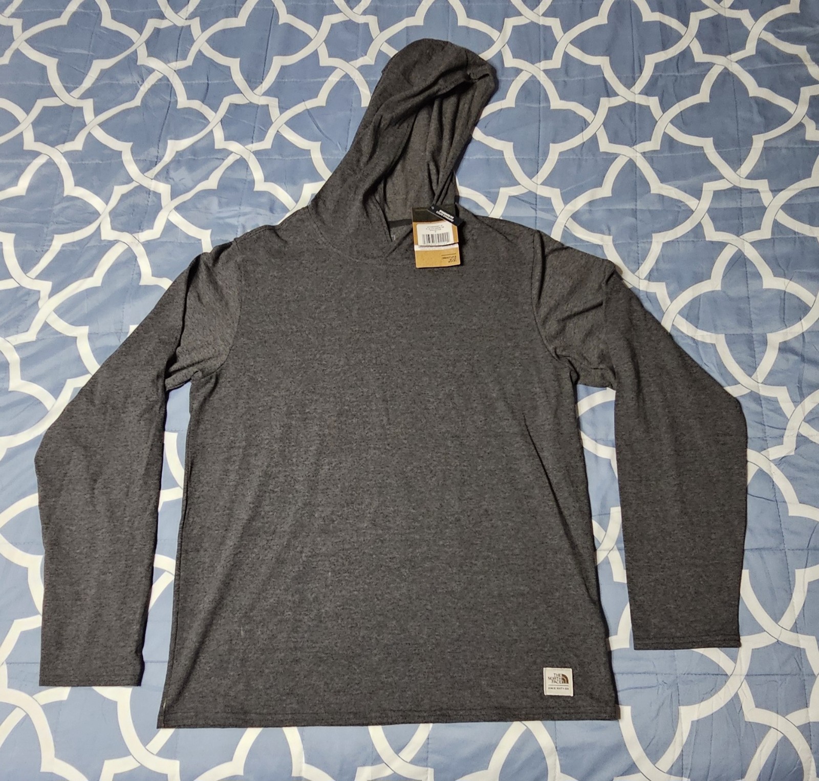 New, Unused  US Exclusive The North Face Heritage Patch Hoodie / M / Grey