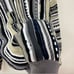 Vintage Mac Divots Gray Black & White Thick Knit Coogie Style Sz Large EUC