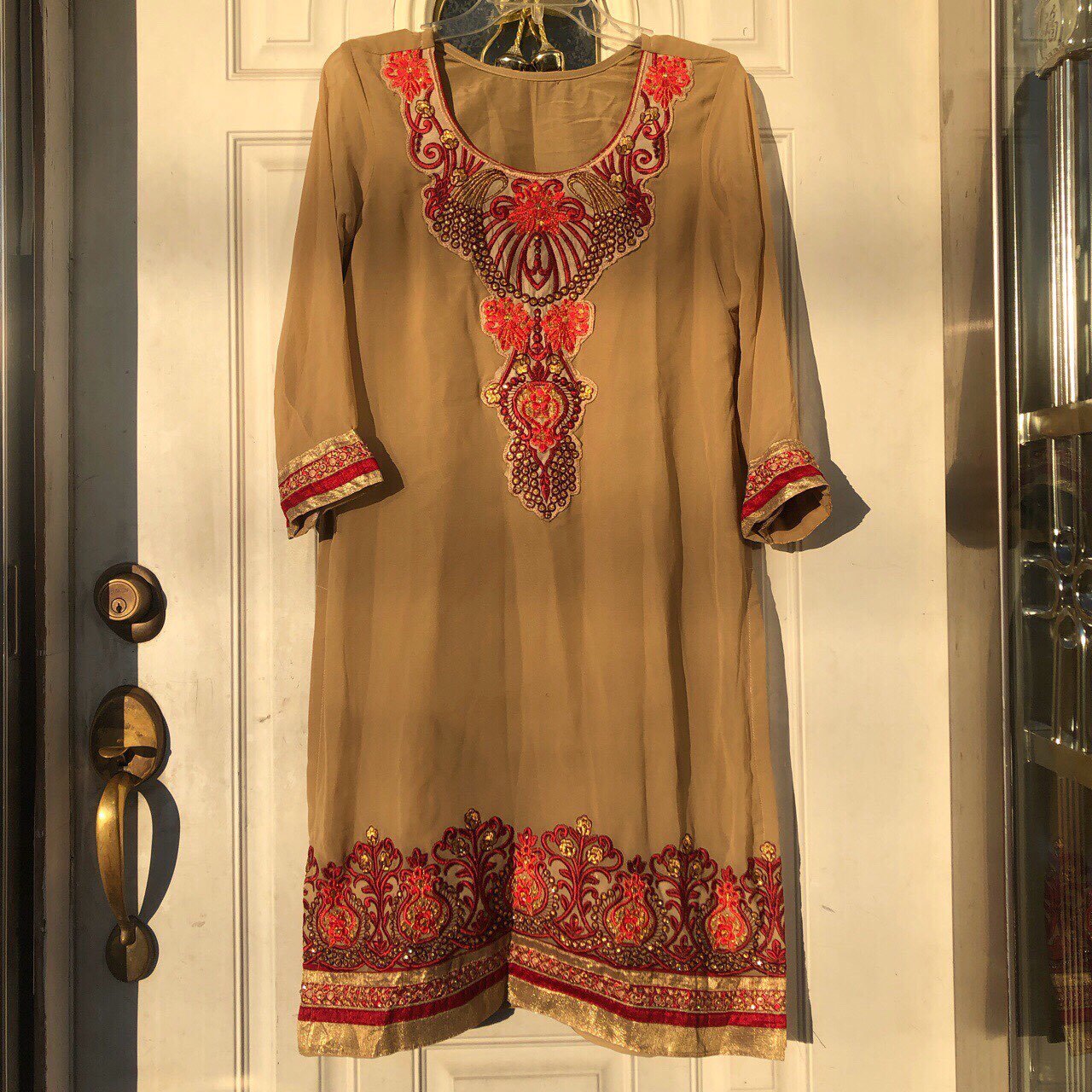 Gold Kurta Top