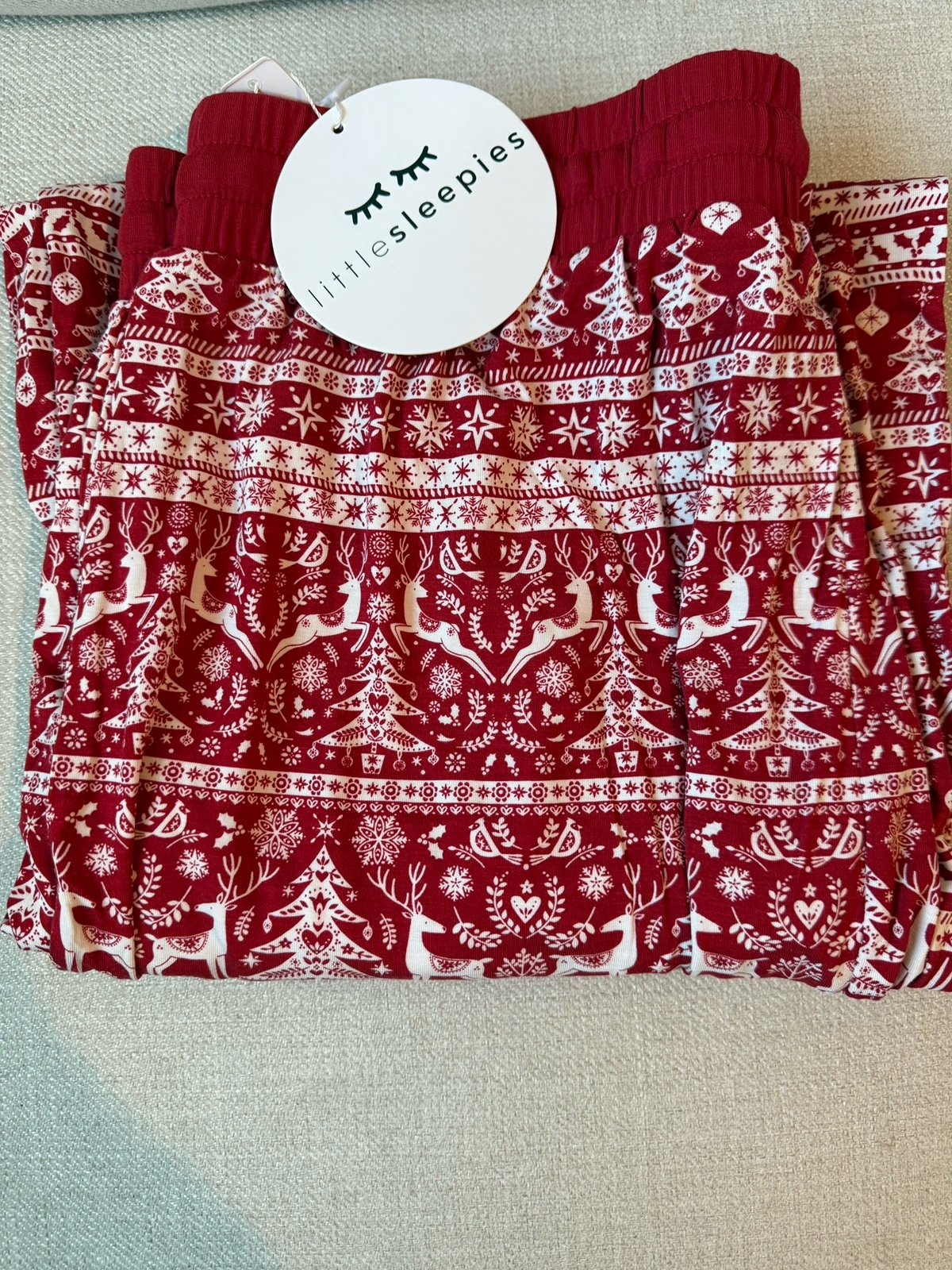 Little Sleepies Reindeer Cheer Pants