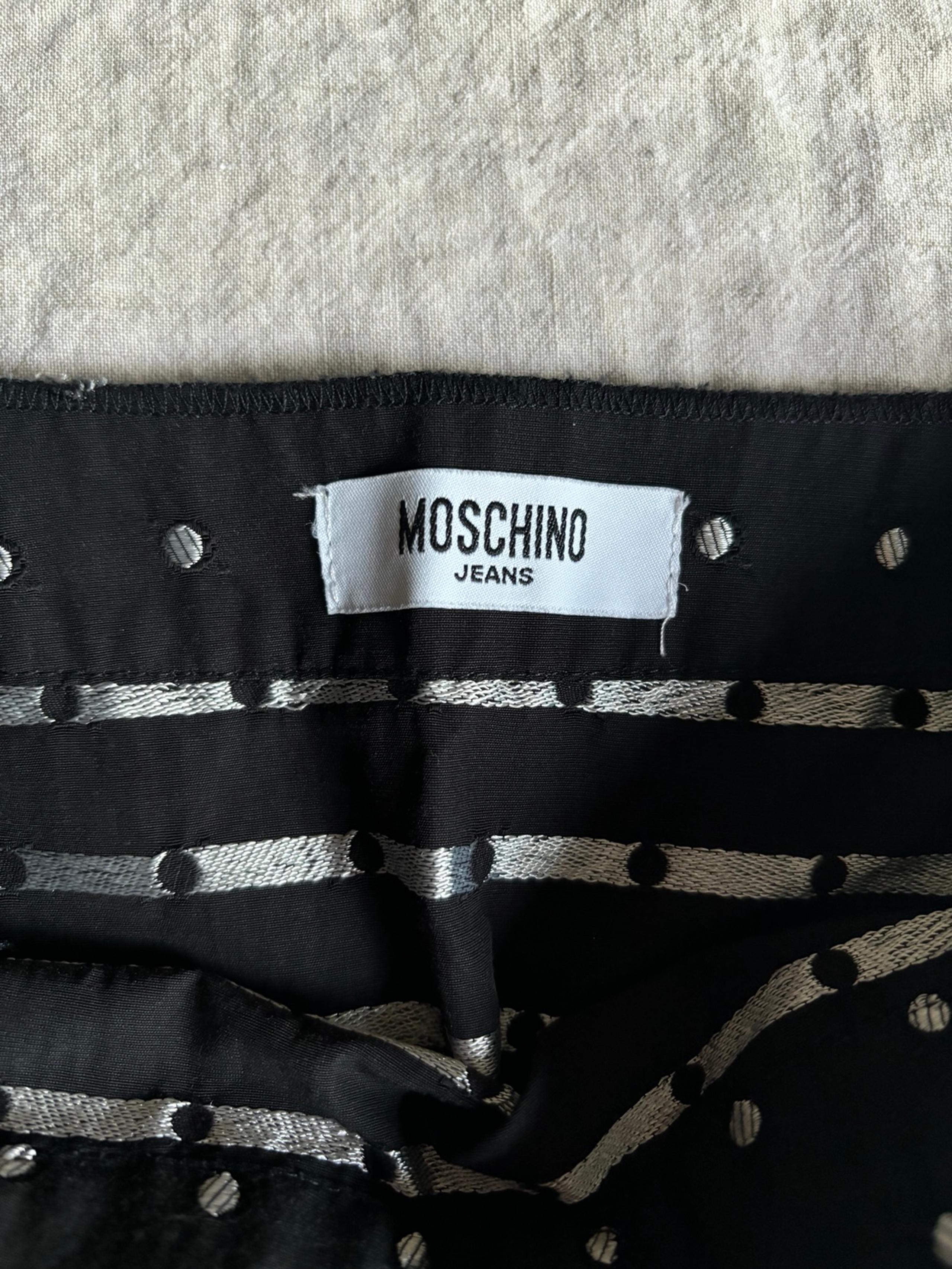 Y2K Moschino Polkadot Skirt