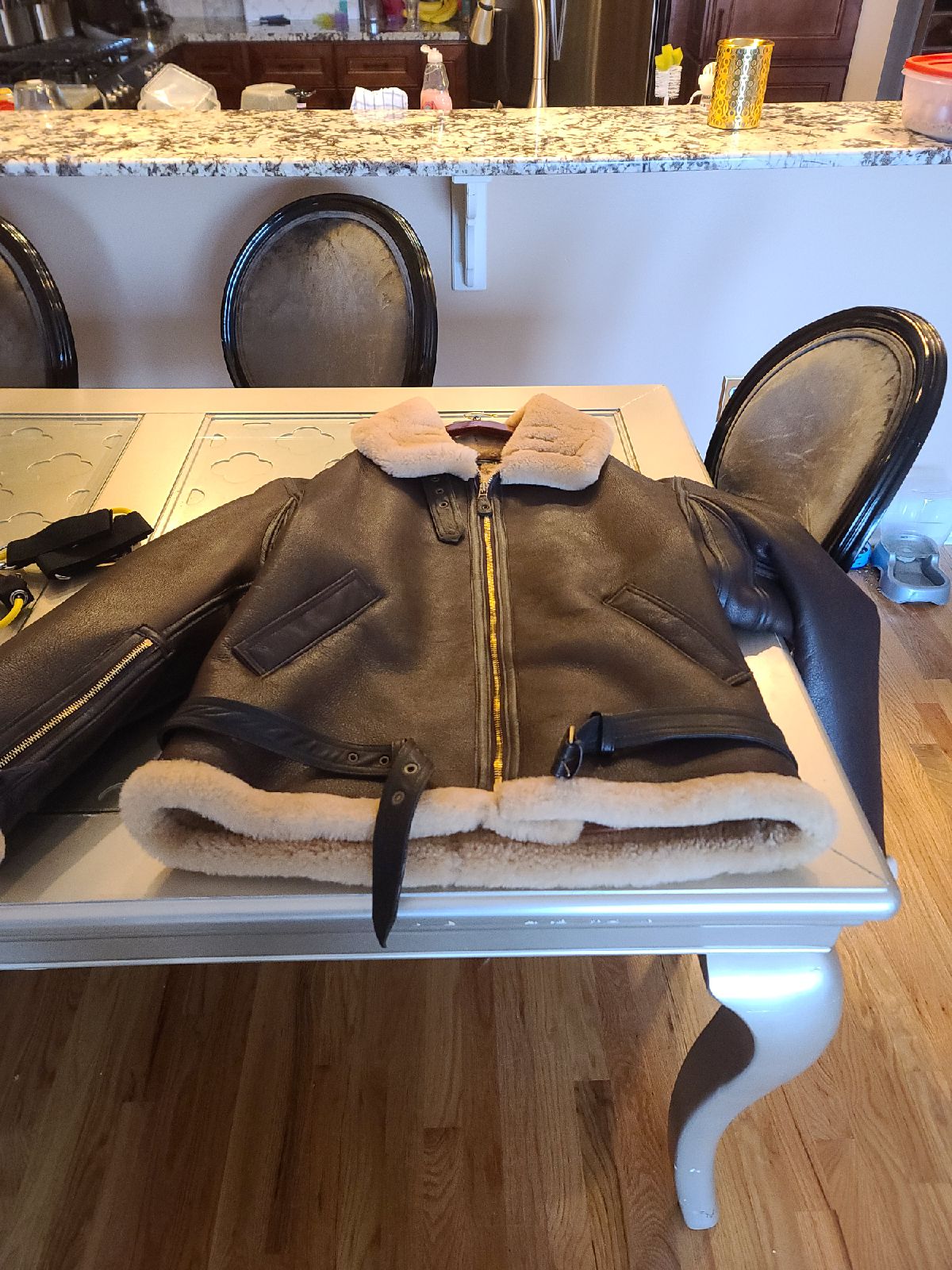 leather jacket