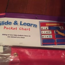 2 Classroom Pocket Charts w/ Large Arrows