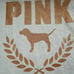VS PINK BLING HOODIE campus pullover grey gold small