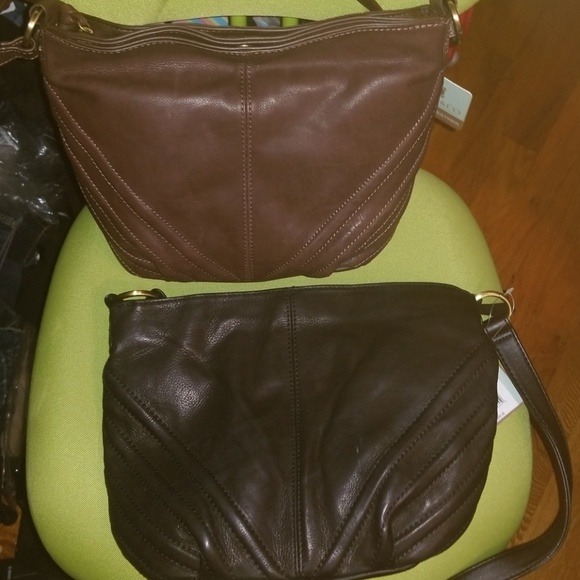 Stone & Co Medium Leather Bucket Bag NEW