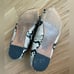 Banana Republic Snake Skin Bow Flats