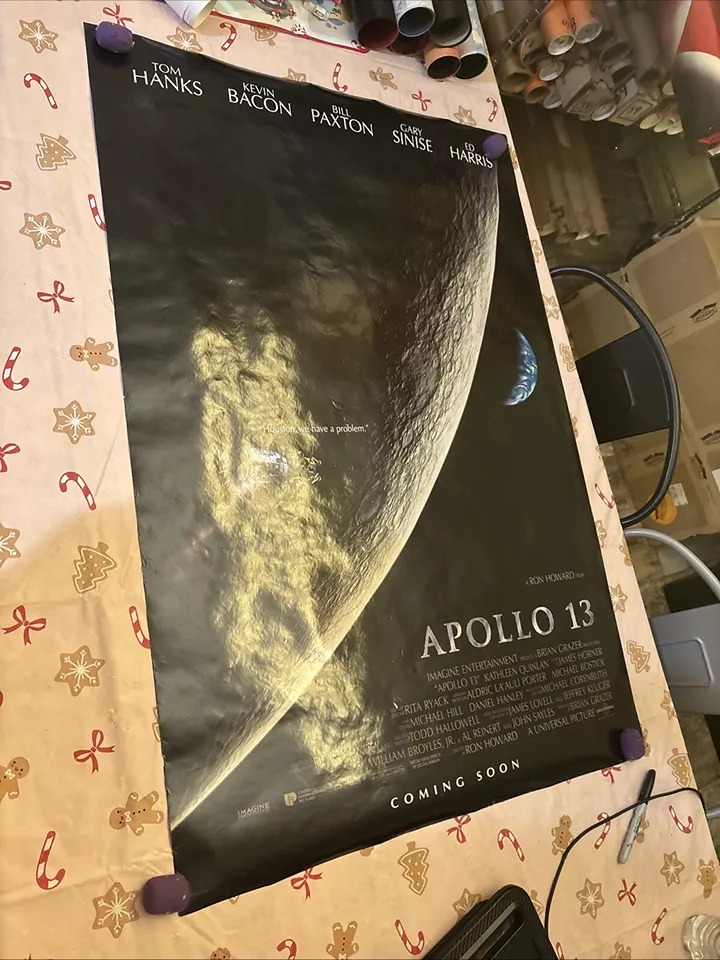 Apollo 13 (1995) Movie Poster Version A, Original, SS, Rolled (27 x 40)
