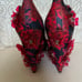 Vintage Tory Burch blossom wedges
