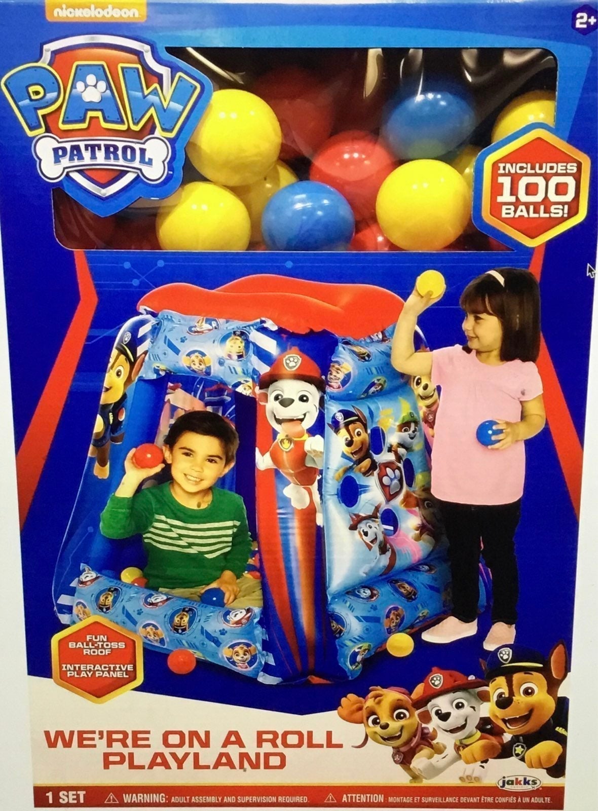 Paw Patrol Inflatable Playland Ballpit