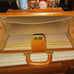 Vintage 1940s Lewis Lifton Mens Leather Briefcase