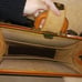 Vintage 1940s Lewis Lifton Mens Leather Briefcase