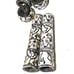 Vintage elephant carved horned beads. 386