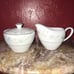 English Garden Sugar Bowl and Creamer