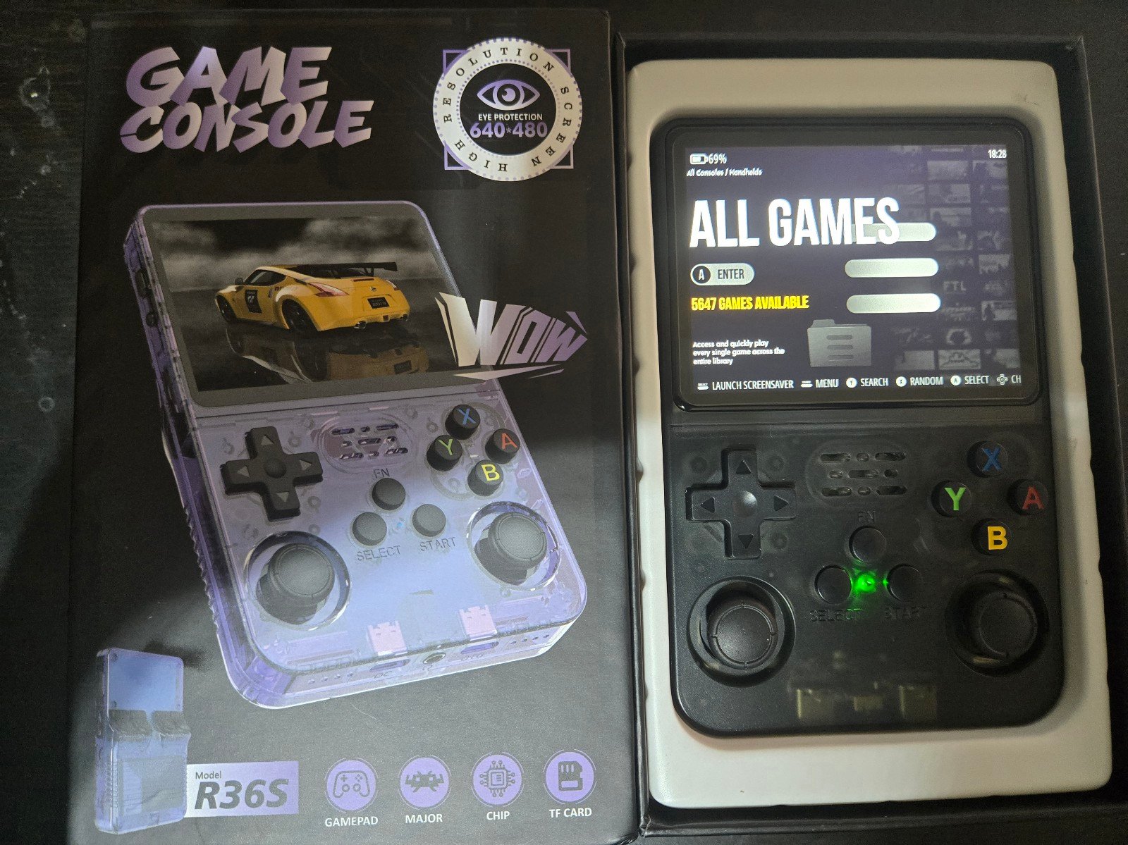 R36S console custom setup (please read description)