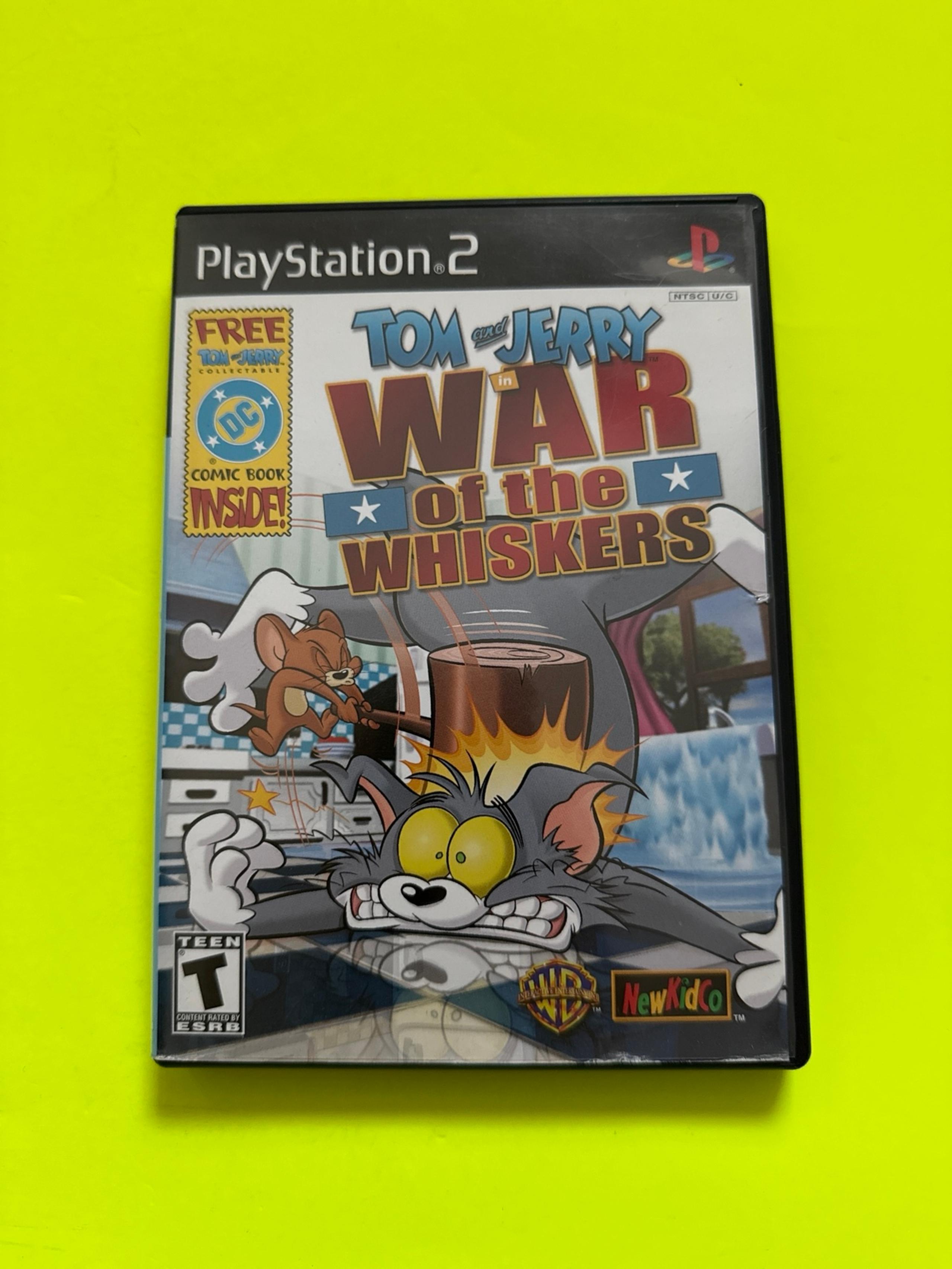 Tom & jerry war of the whiskers for Playstation 2 ps2