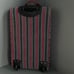 American Eagle Vintage Canvas Striped Rolling Duffle Travel Bag Luggage RARE Y2K