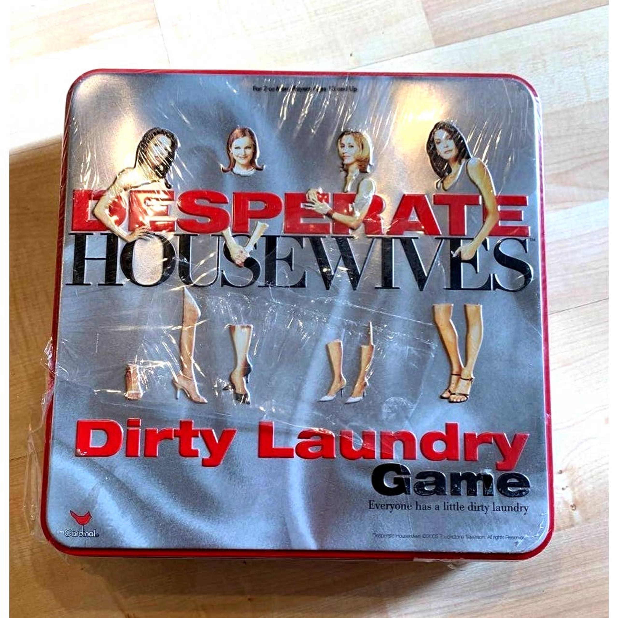 Desperate Housewives Dirty Laundry Board Game - 2005 - Never been played