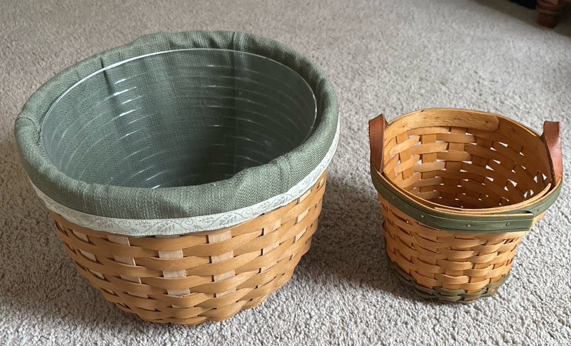 Longaberger Basket Former Rep Personal Collection