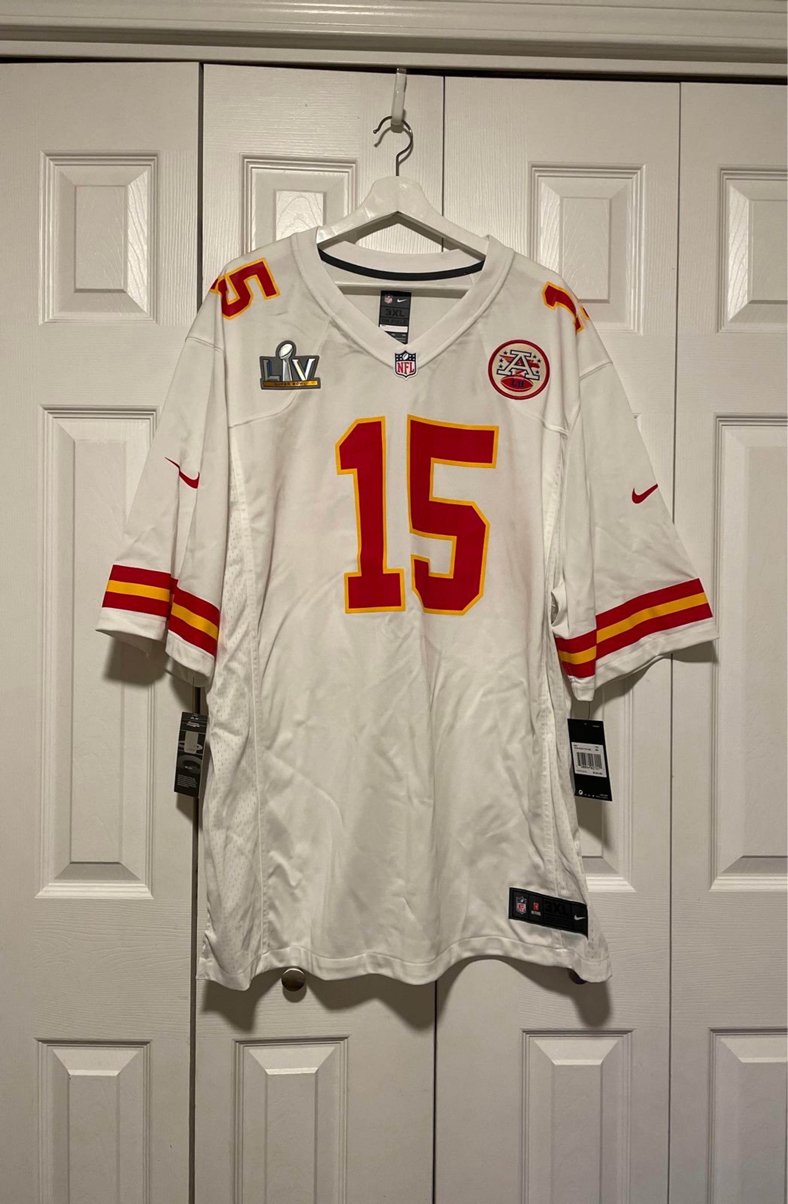 Nike Super Bowl KC Chiefs 15 Jersey XXL 2XL