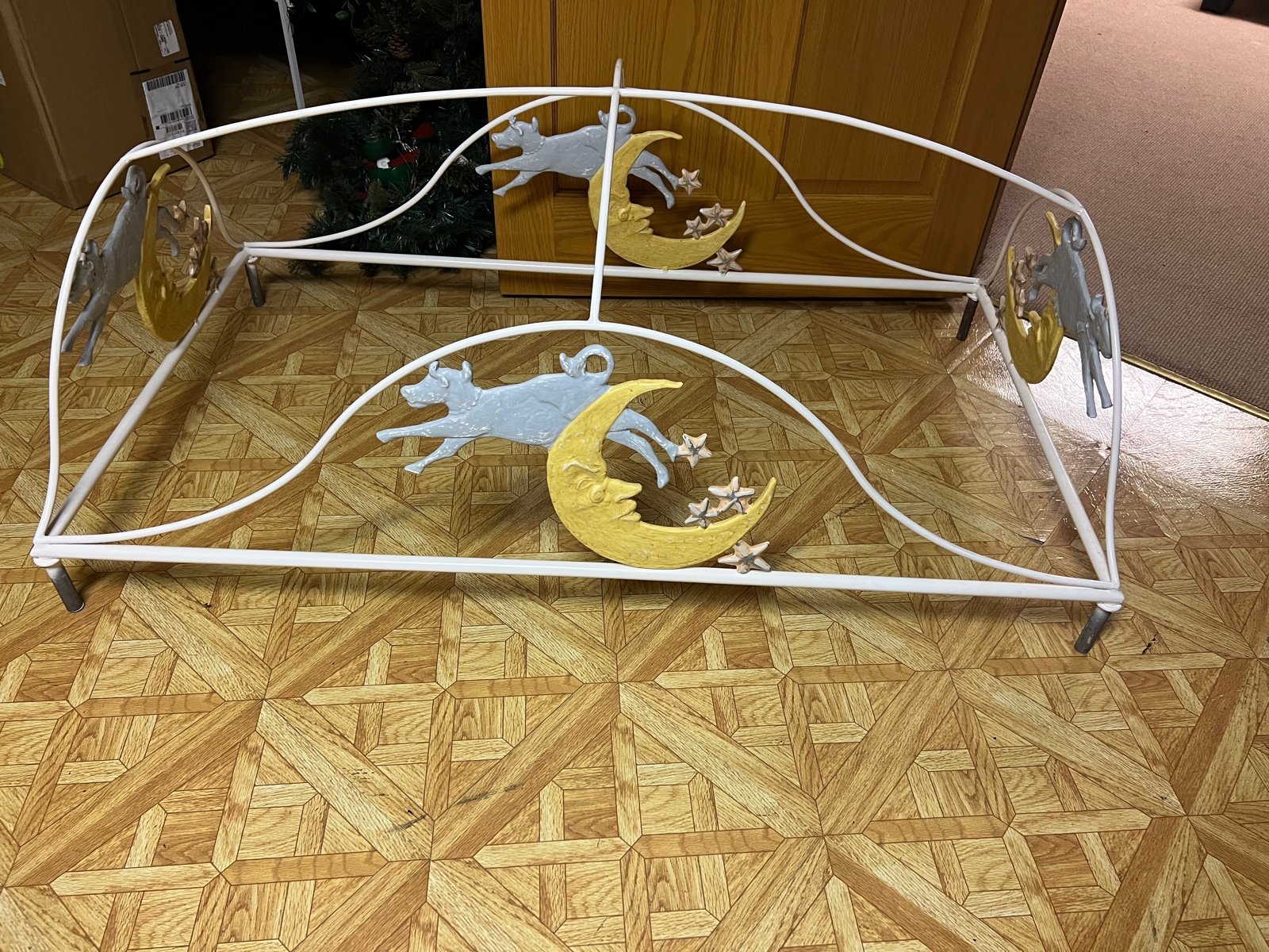 Cow Jumped Over the Moon Canopy Crib
