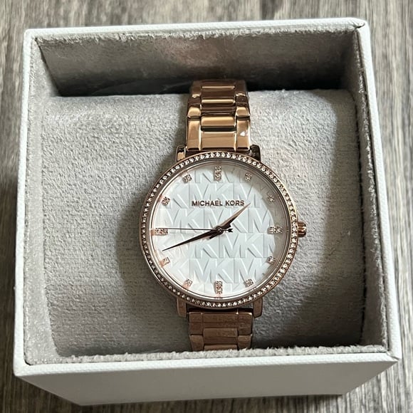 Michael Kors Pyper Rose Gold-Tone Watch