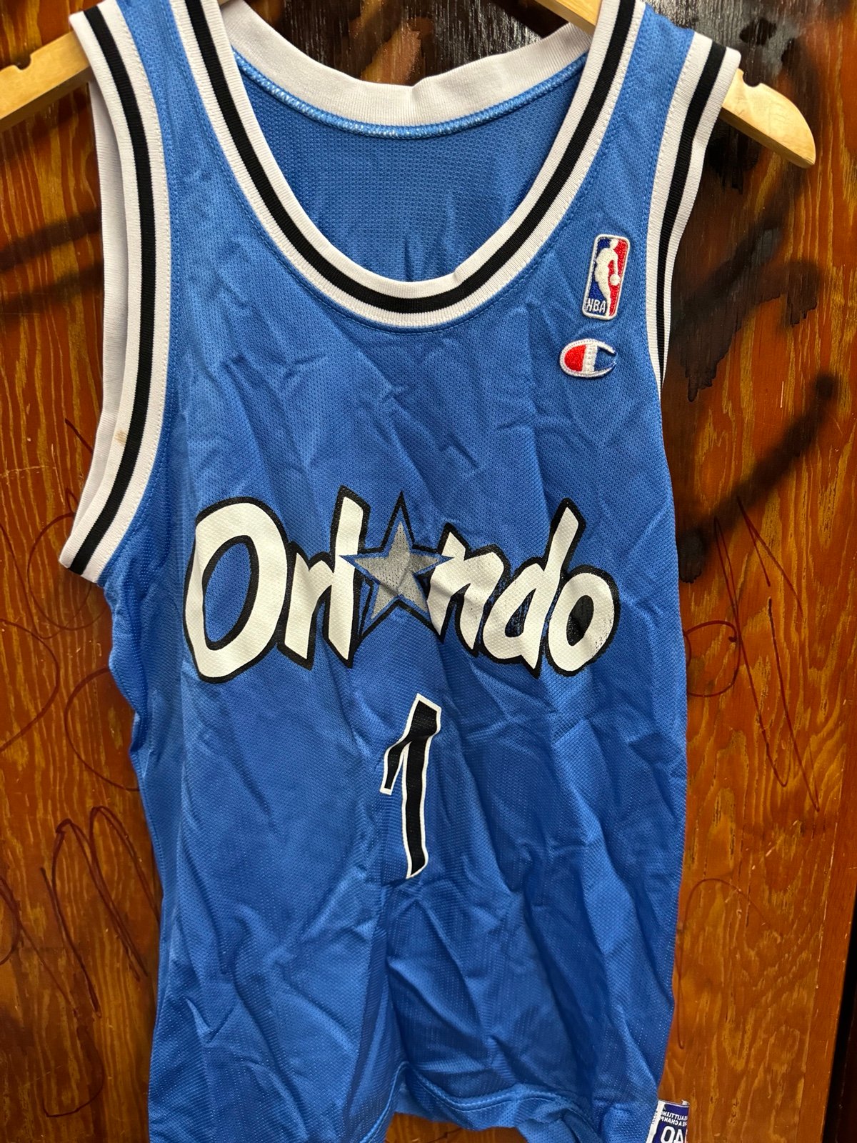 Vintage Orlando Magic Penny Hardaway #1 Champion Jersey