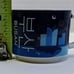 Very Rare Demi Mini Starbucks South Korea Busan City 2016 Fireworks Mug 3 oz