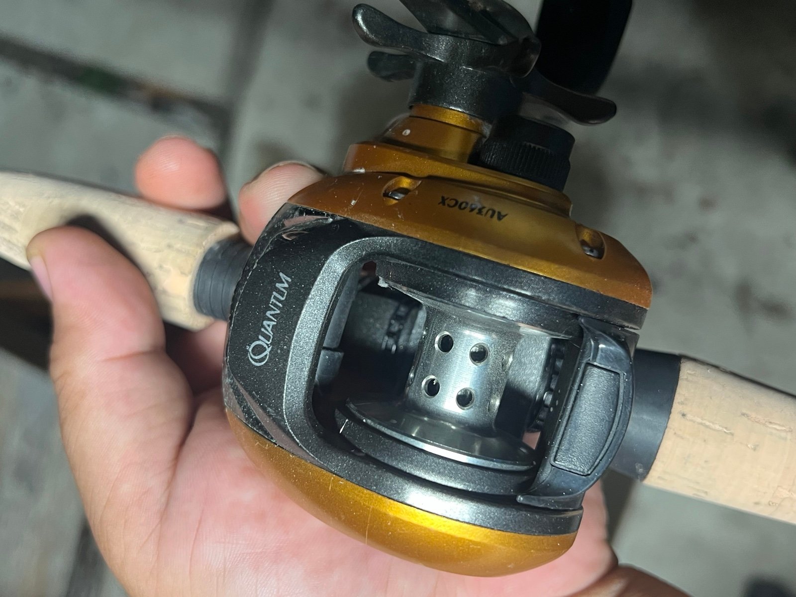 Baitcaster rod and reel combo
