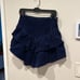 NWOT MOTHER Ruffled Corduroy Mini Skirt size 27