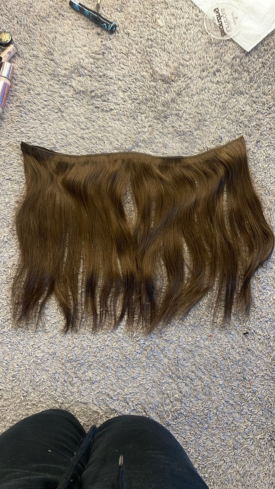 BRAND NEW UNUSED Bellami professional volume weft 16” chocolate brown