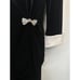 Alex Evenings Women's Stretch Velour Pants Suit W/white Trim SzPM