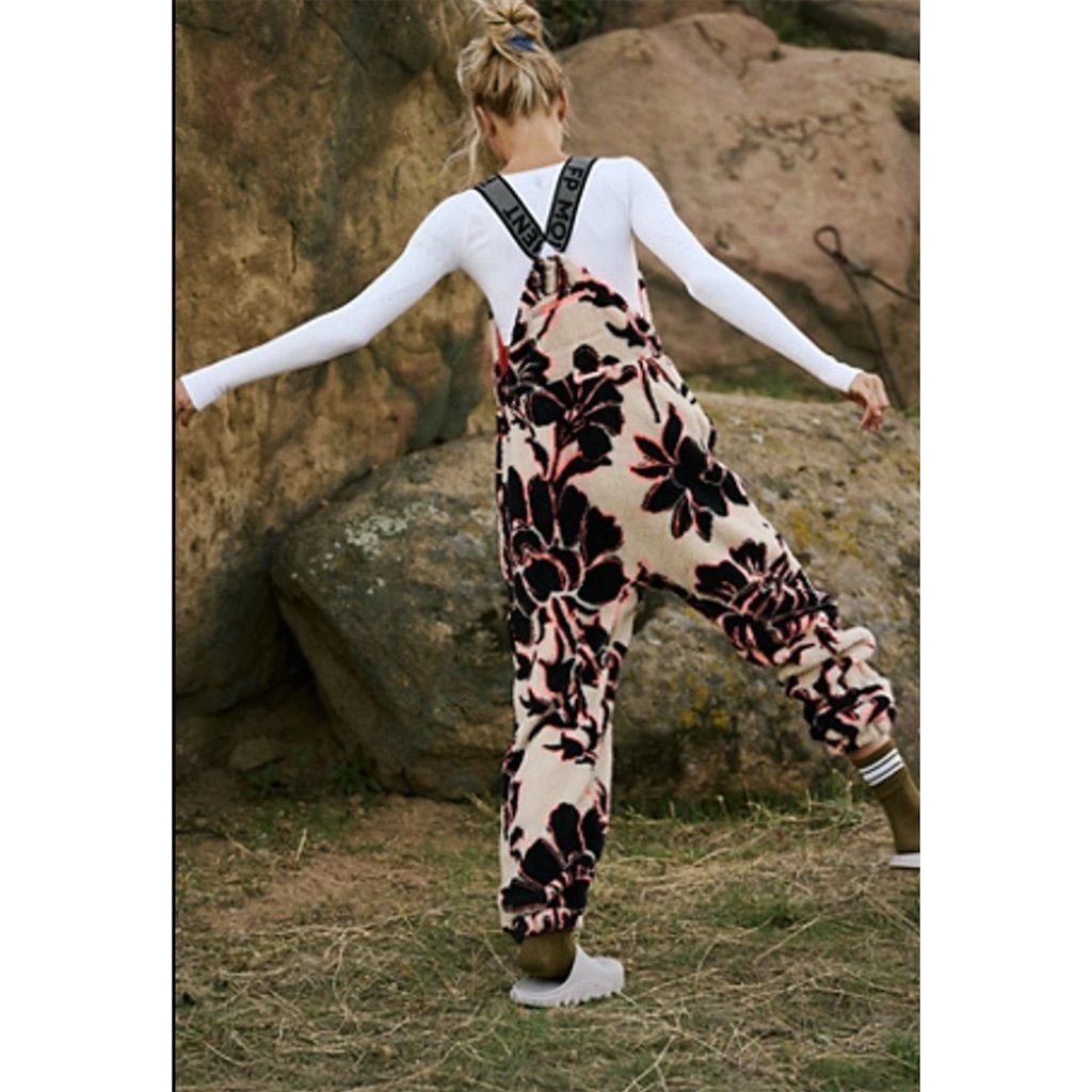 Free people Hit The Slopes Printed Salopette オーバーオール Free People Hit The Slopes Printed Salopette/Black Fairisle