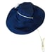 NWT ZARA COTTON BUCKET HAT NAVY SMALL