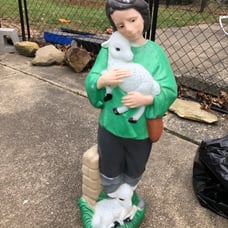 Shepherd boy blow mold