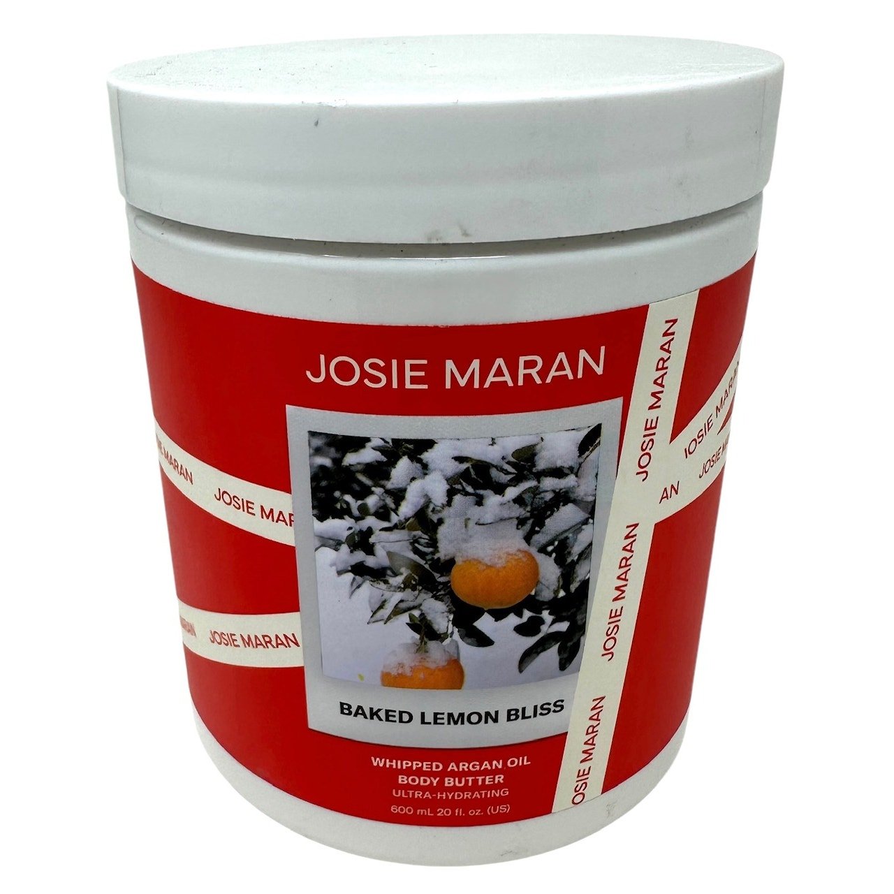 Josie Maran Baked Lemon Bliss Whipped Argan Oil Body Butter 600 mL 20 Oz