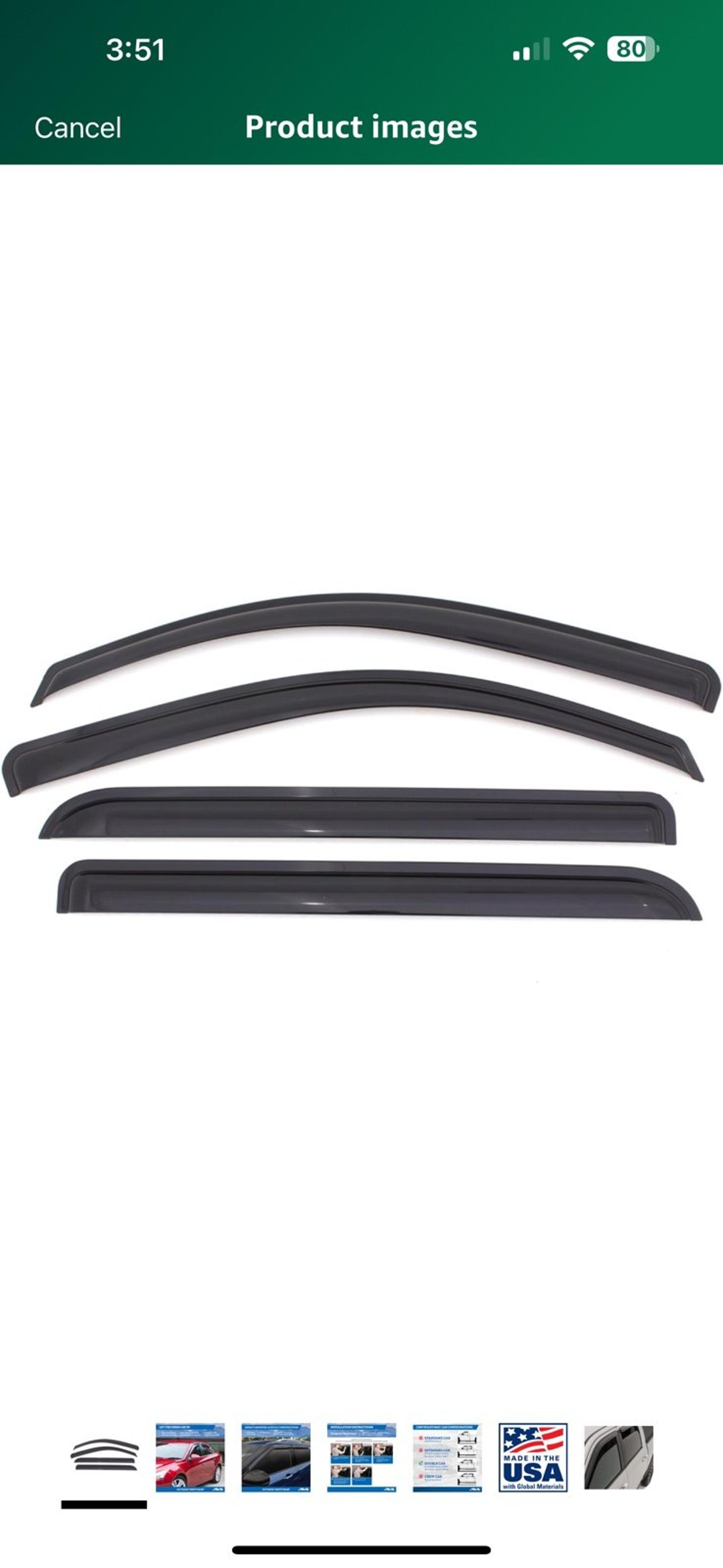 NEW Window Deflectors for Chevy/GMC
