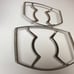 2 Corning Ware Casserole Trivets Holders