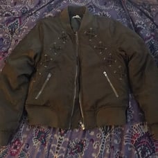 LF green Army Bomber Jacket