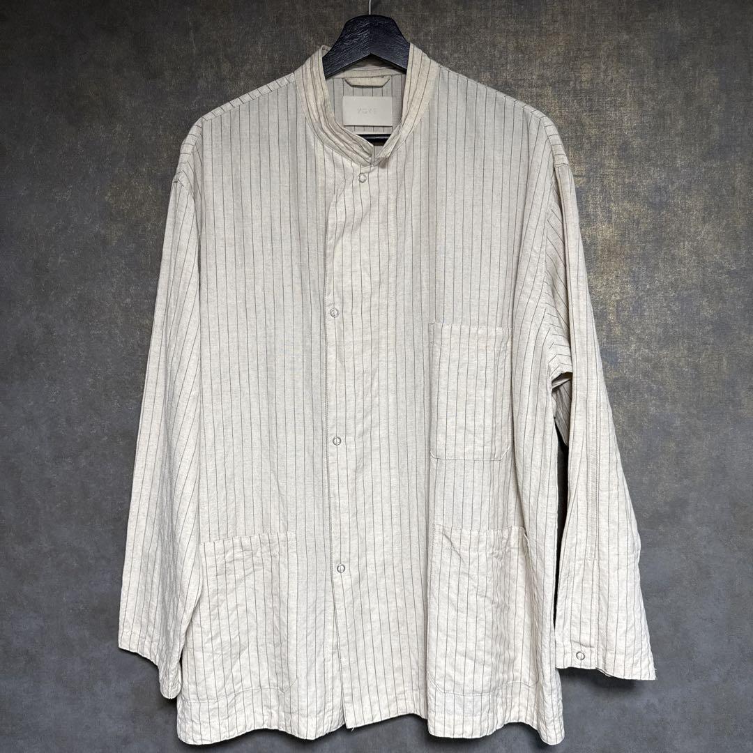 年末のプロモーション大特価！ STRIPE PIN YOKE SLEEPING JACKET SHIRT ジャケット・アウター